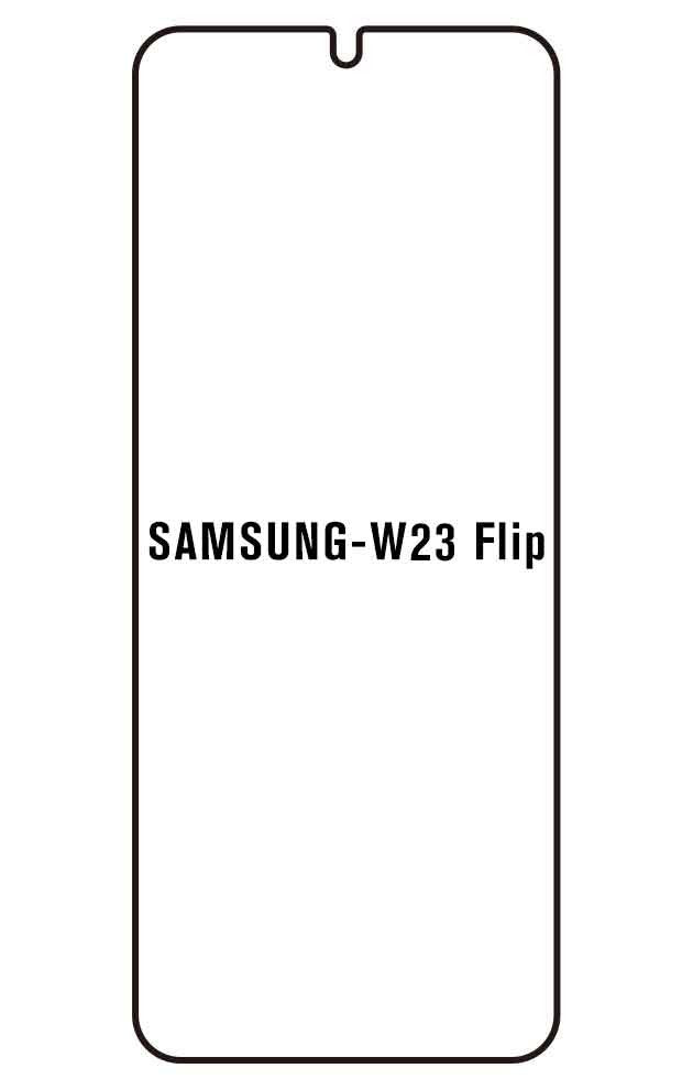 Film hydrogel pour écran Samsung Galaxy W23 Flip