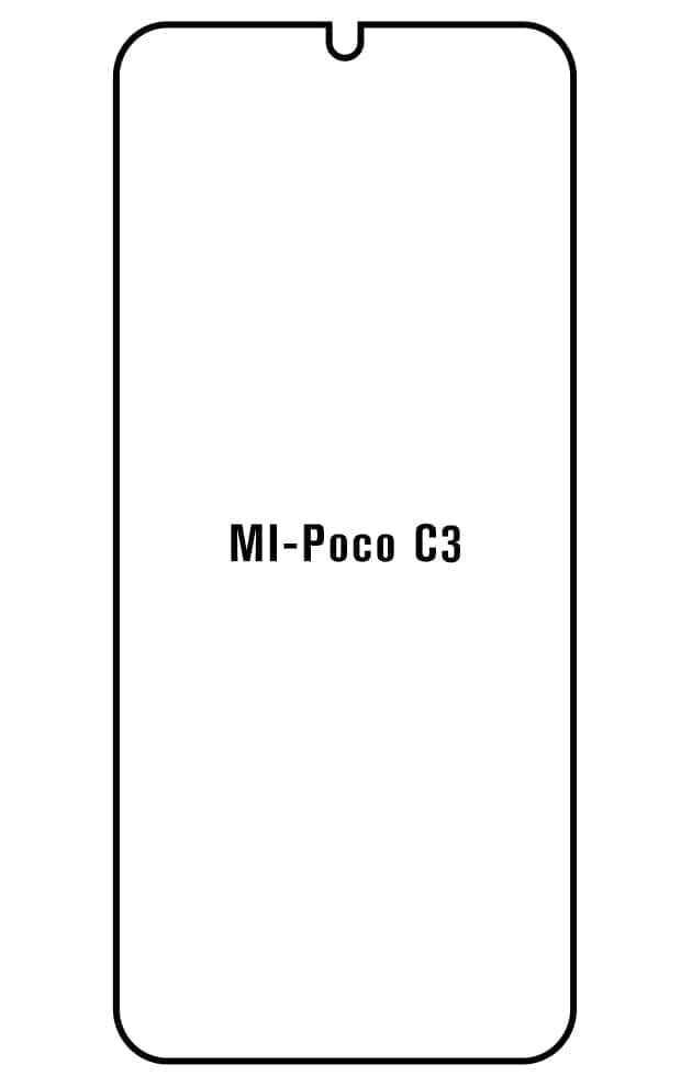 Film hydrogel pour Xiaomi Mi Poco C3