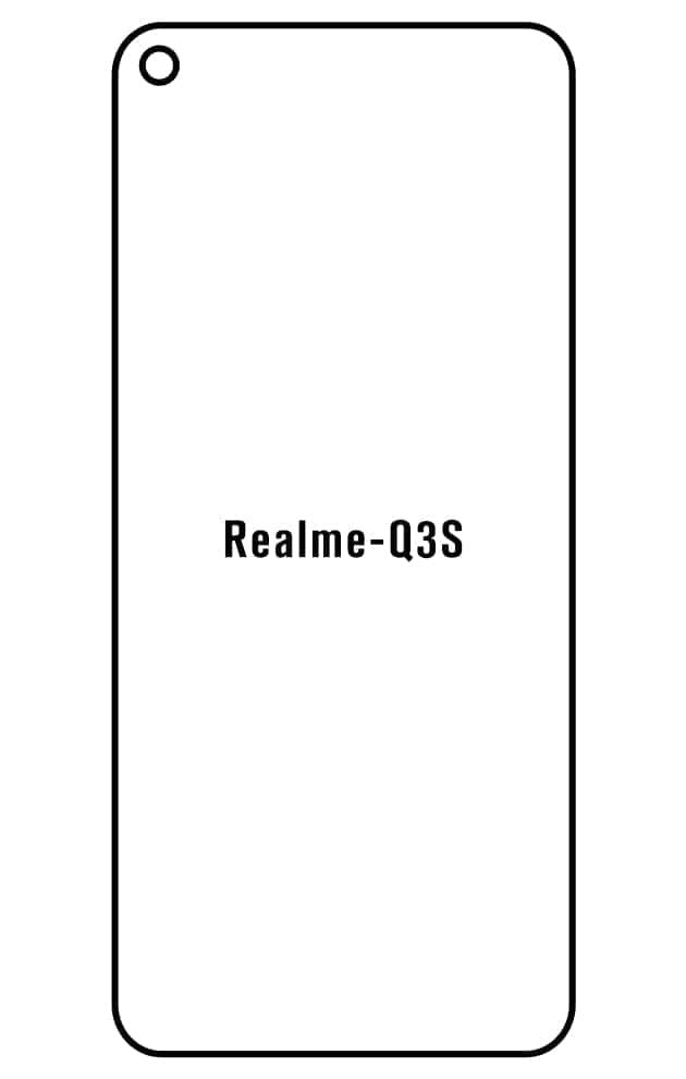 Film hydrogel pour écran Realme Q3s - Q3t