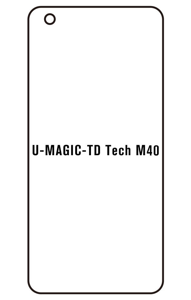 Film hydrogel pour écran U-MAGIC TD Tech M40