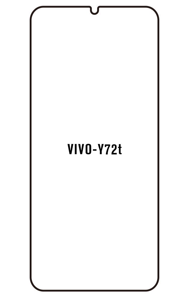 Film hydrogel pour écran Vivo Y72t