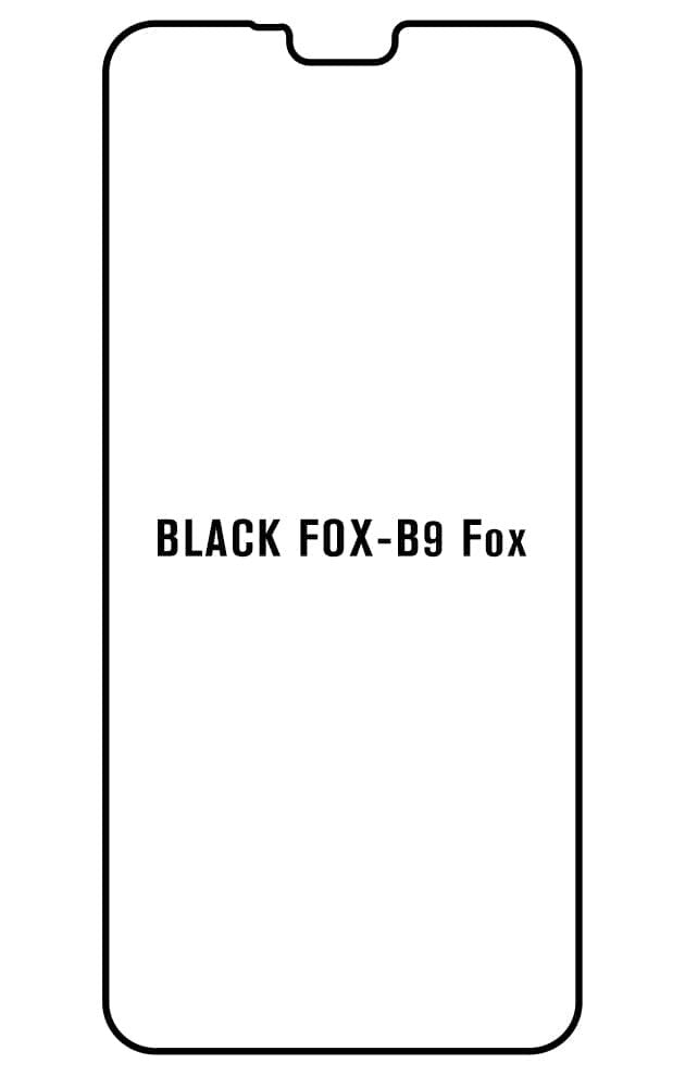 Film hydrogel pour écran Black Fox B9 Fox