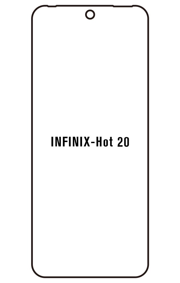 Film hydrogel pour écran Infinix Hot 20