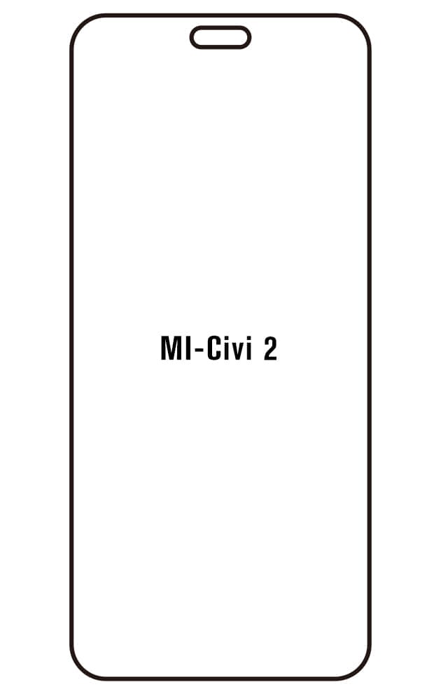 Film hydrogel pour écran Xiaomi Mi Mi Civi 2
