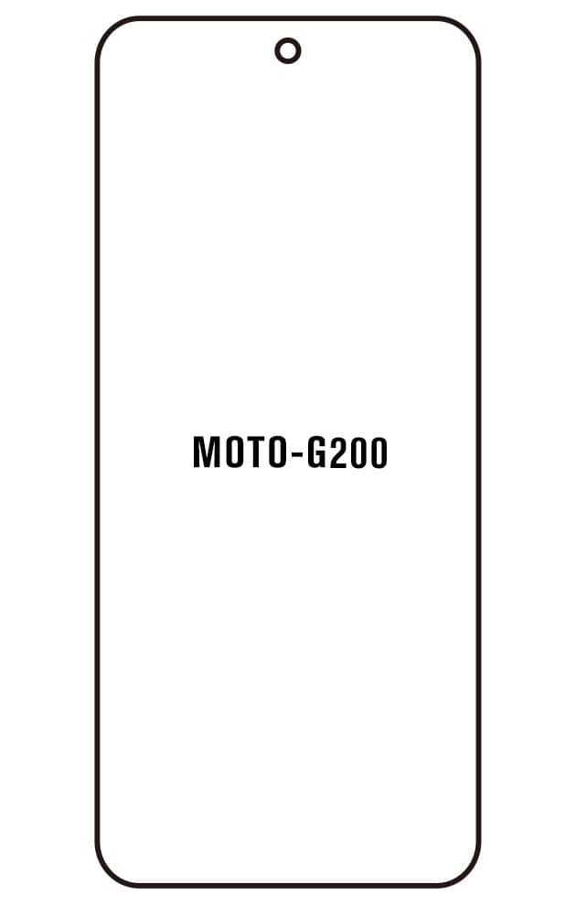 Film hydrogel pour écran Motorola G200 5G