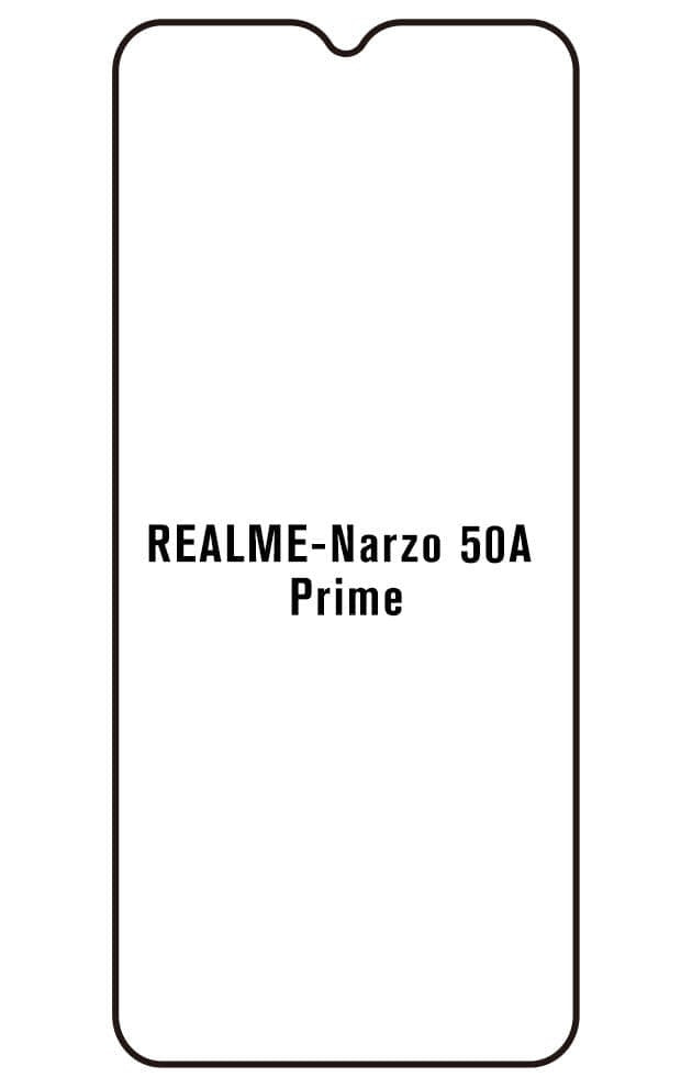 Film hydrogel pour écran Realme Narzo 50A Prime