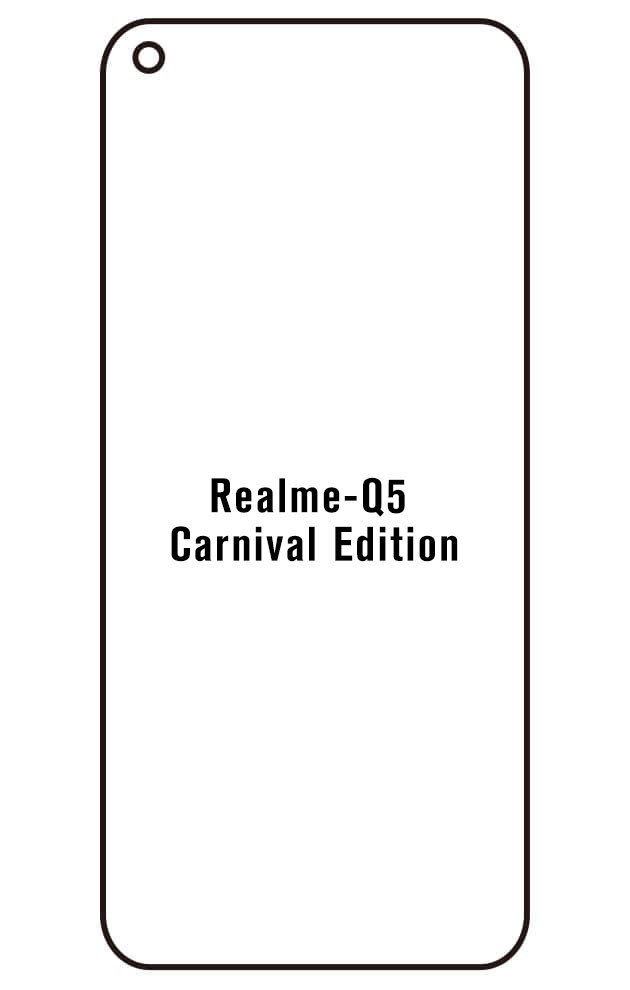 Film hydrogel pour Realme Q5 Carnival Edition