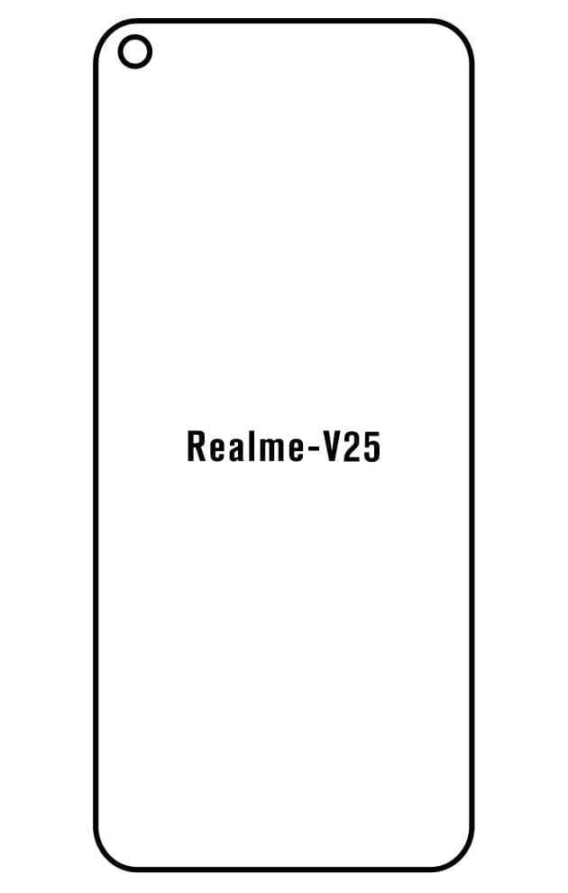 Film hydrogel pour écran Realme V25