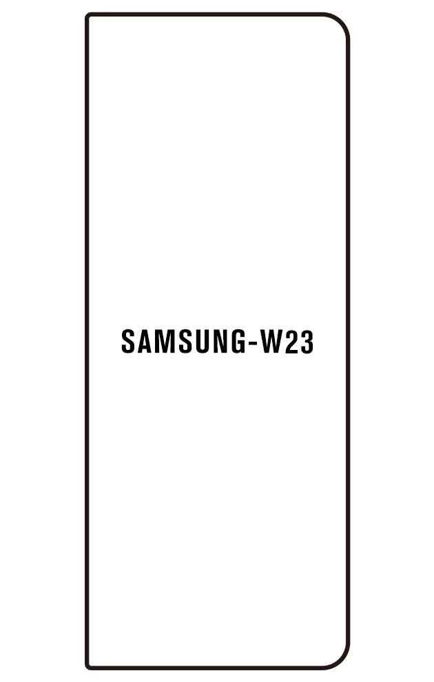 Film hydrogel pour écran Samsung Galaxy W23