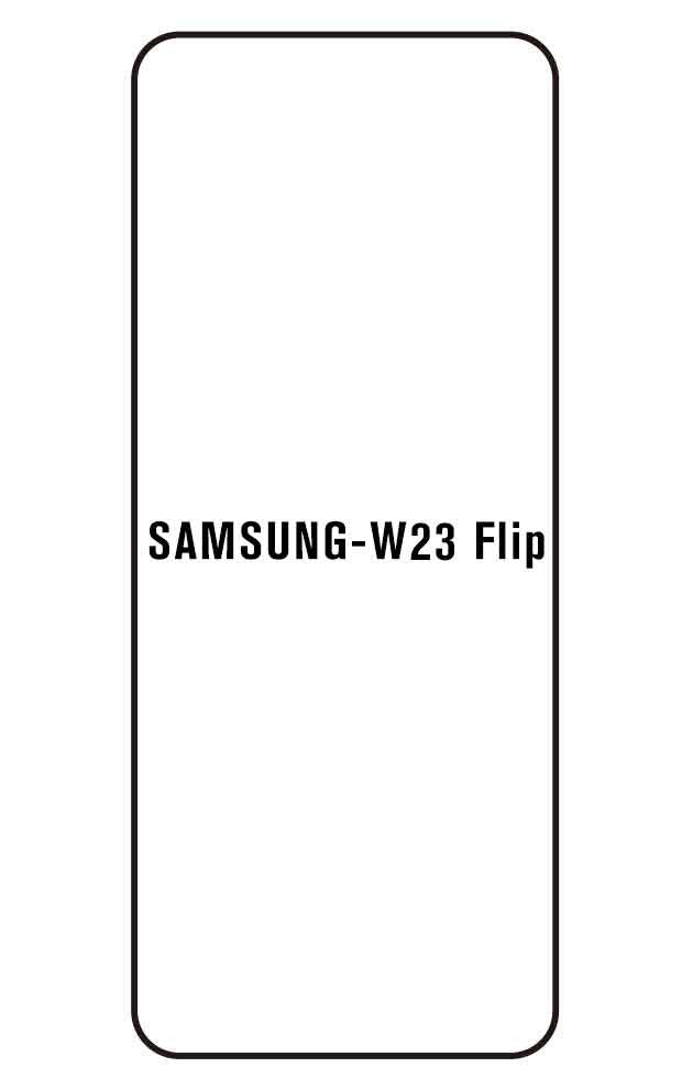 Film hydrogel pour Samsung Galaxy W23 Flip