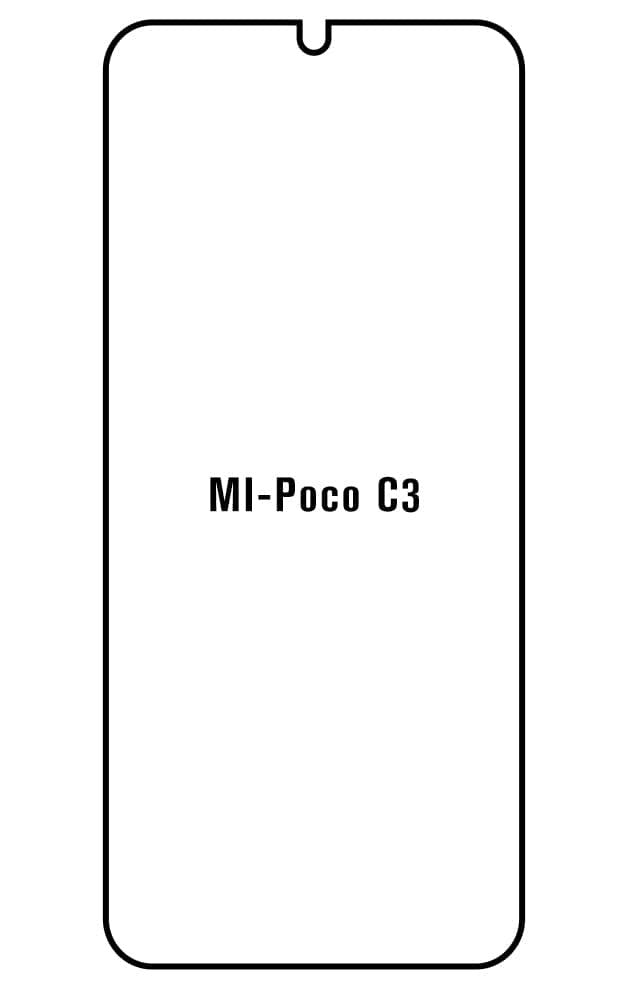 Film hydrogel pour Xiaomi Mi Poco C3