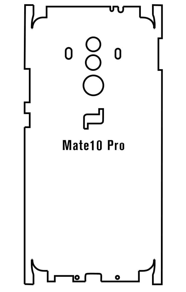 Film hydrogel pour Huawei Mate 10 Pro Porsche Edition