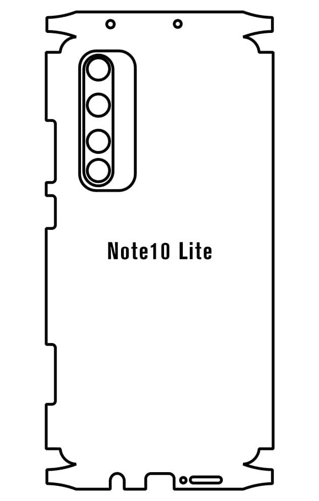 Film hydrogel pour écran Xiaomi Mi Note10 Lite