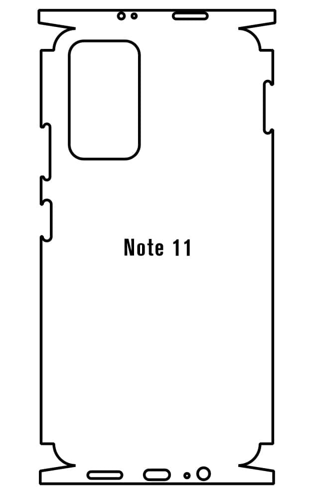 Film hydrogel pour Xiaomi Redmi Note 11 5G (China)