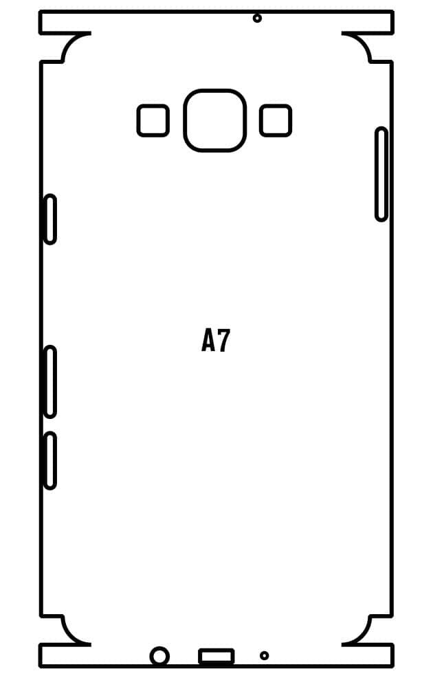 Film hydrogel pour Samsung Galaxy A7(2015) (A700FD)