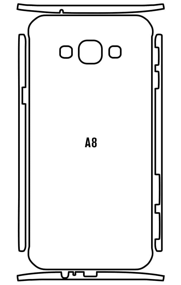 Film hydrogel pour Samsung Galaxy A8