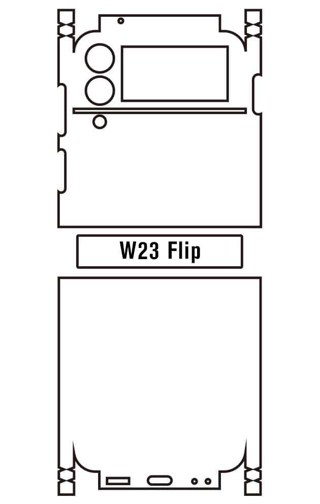 Film hydrogel pour Samsung Galaxy W23 Flip