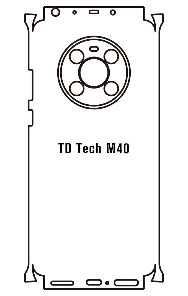 Film hydrogel pour U-MAGIC TD Tech M40