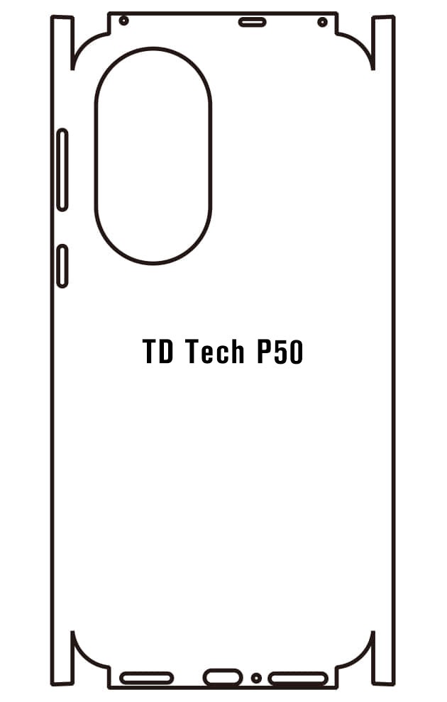 Film hydrogel pour écran U-MAGIC TD Tech P50