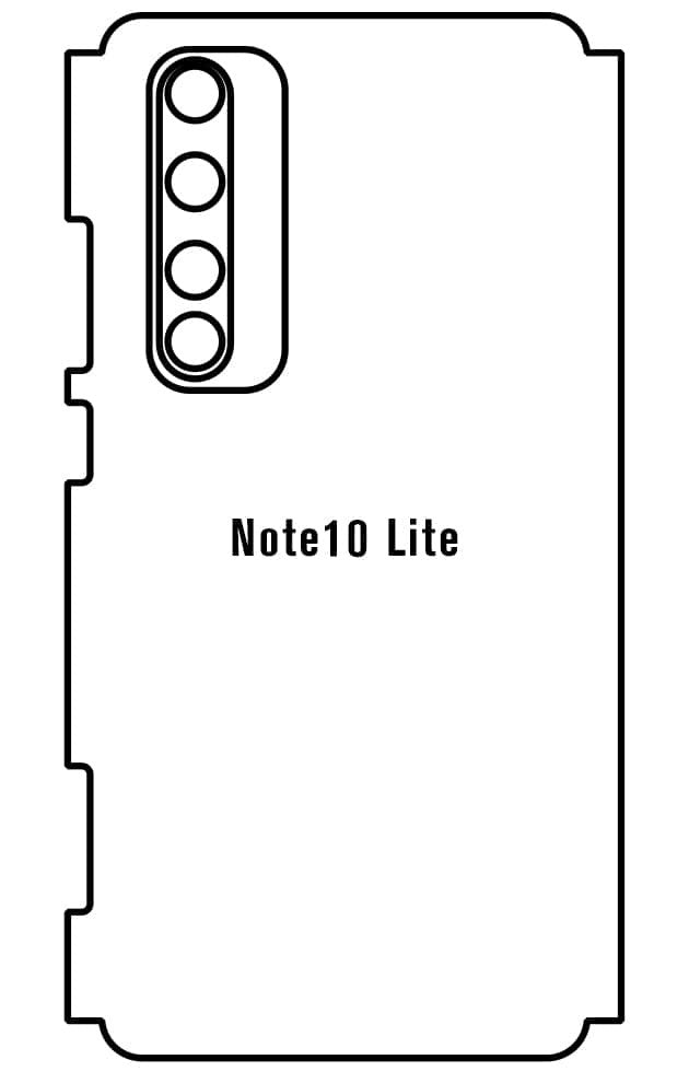 Film hydrogel pour Xiaomi Mi Note10 Lite