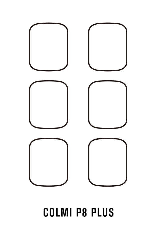 Film hydrogel pour écran Colmi P8 Plus