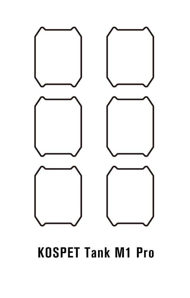 Film hydrogel pour écran KOSPET Tank M1 Pro