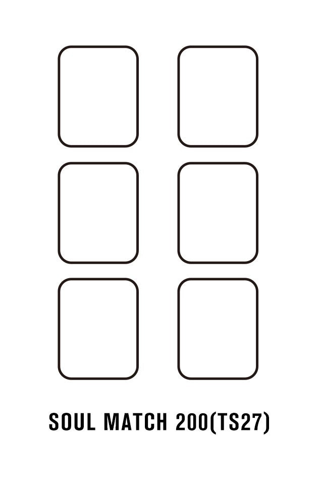 Film hydrogel pour écran SOUL Match 200 (TS27）