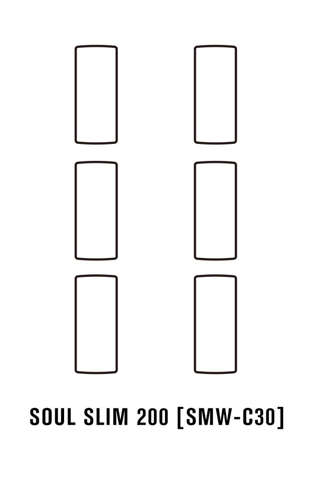 Film hydrogel pour écran SOUL Slim 200 (C30）