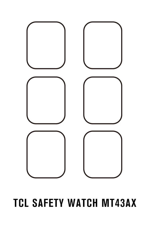 Film hydrogel pour écran TCL Safety Watch MT43AX