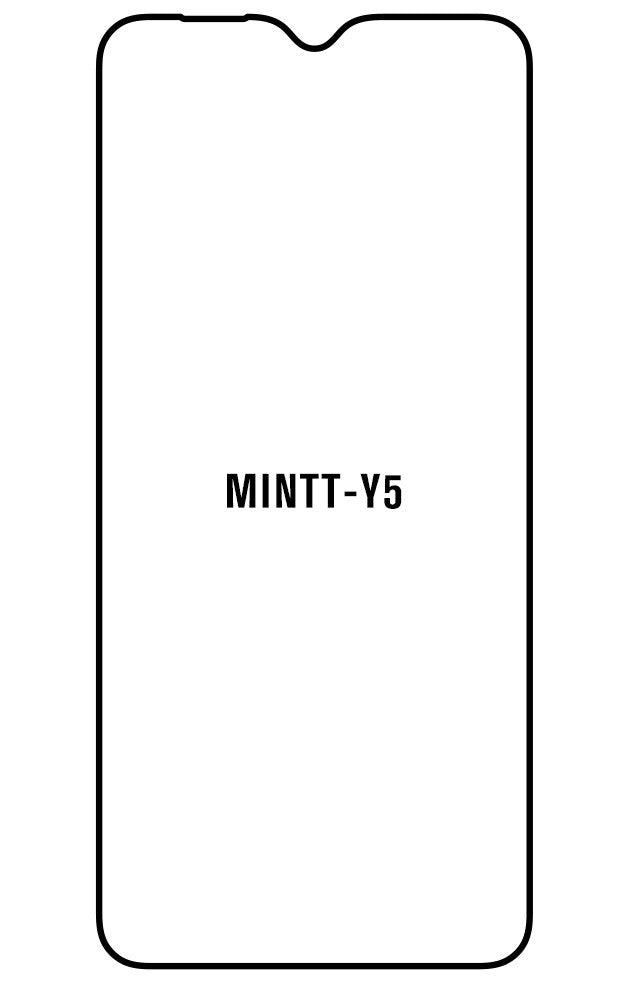 Film hydrogel Mintt Y5 - Film écran anti-casse Hydrogel
