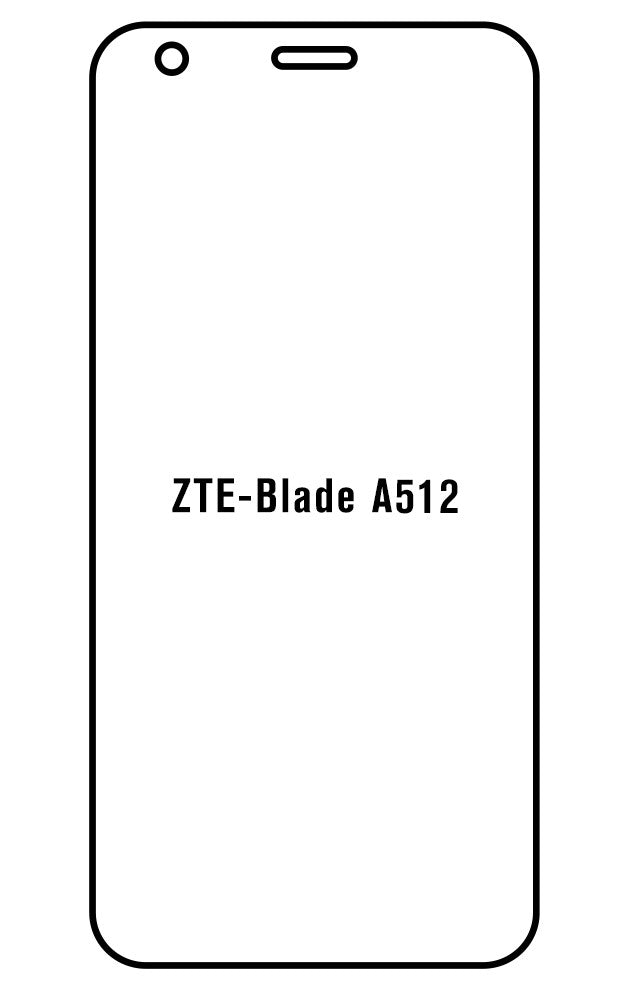 Film hydrogel ZTE A512 - Film écran anti-casse Hydrogel