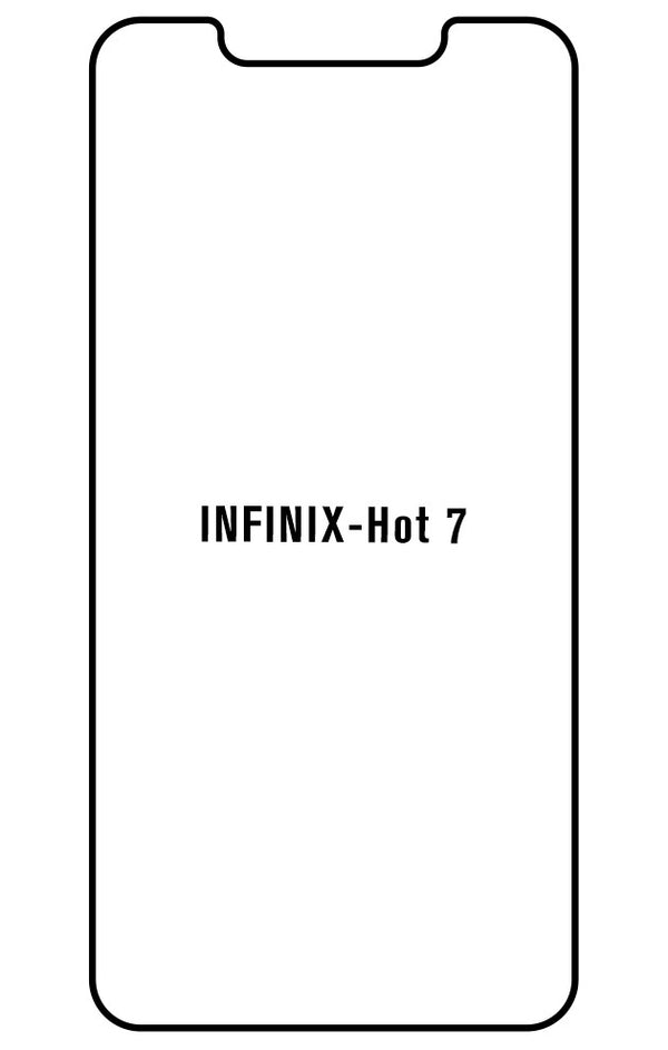 Film hydrogel Infinix Hot 7 - Film écran anti-casse Hydrogel