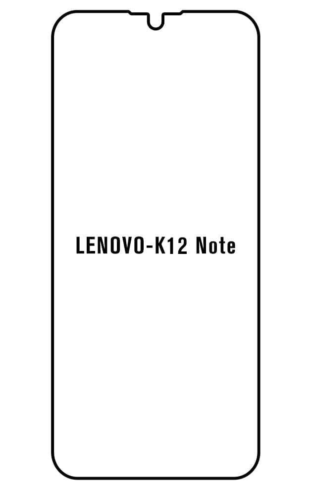 Film hydrogel Lenovo K12 Note - Film écran anti-casse Hydrogel