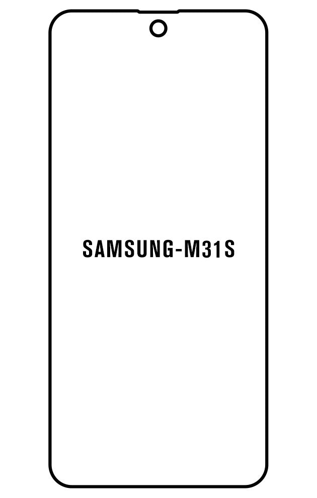 Film hydrogel Samsung Galaxy M31S - Film écran anti-casse Hydrogel