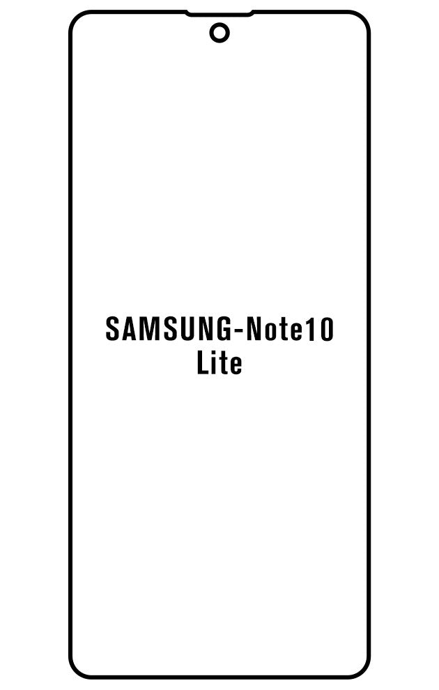 Film hydrogel Samsung Galaxy Note10 Lite - Film écran anti-casse Hydrogel