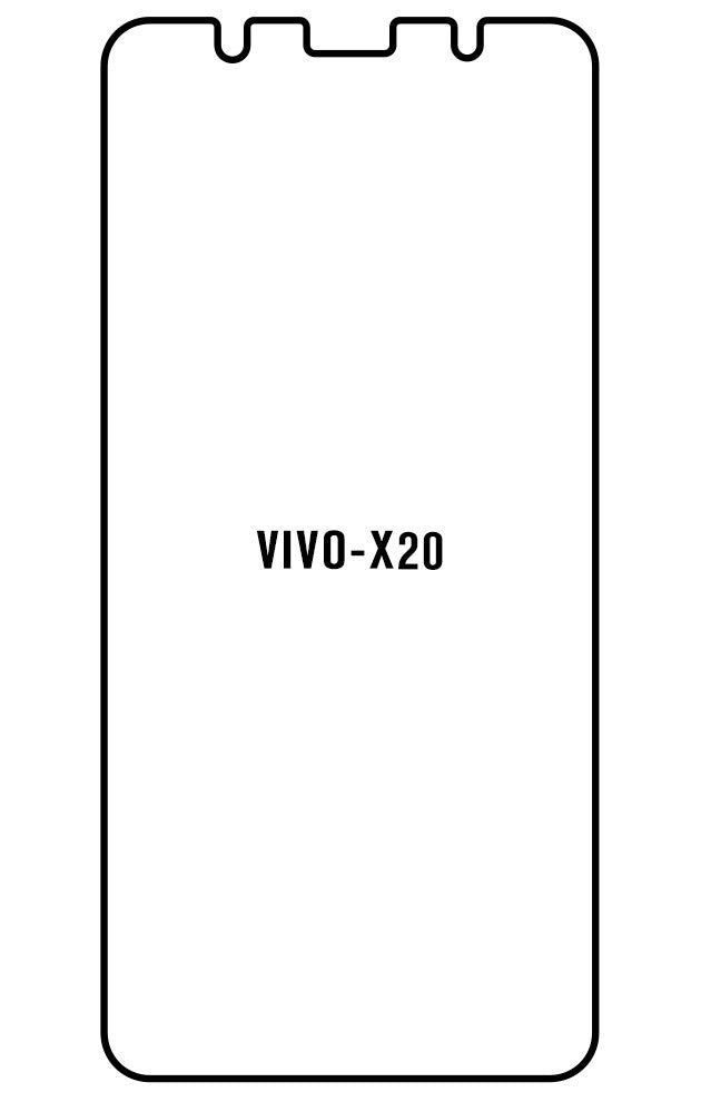 Film hydrogel Vivo X20 - Film écran anti-casse Hydrogel