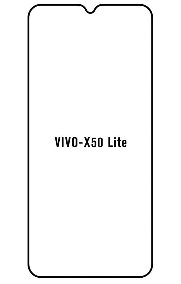 Film hydrogel Vivo X50 Lite - Film écran anti-casse Hydrogel