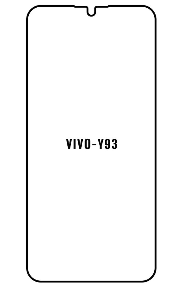 Film hydrogel Vivo Y93(Mediatek) - Film écran anti-casse Hydrogel