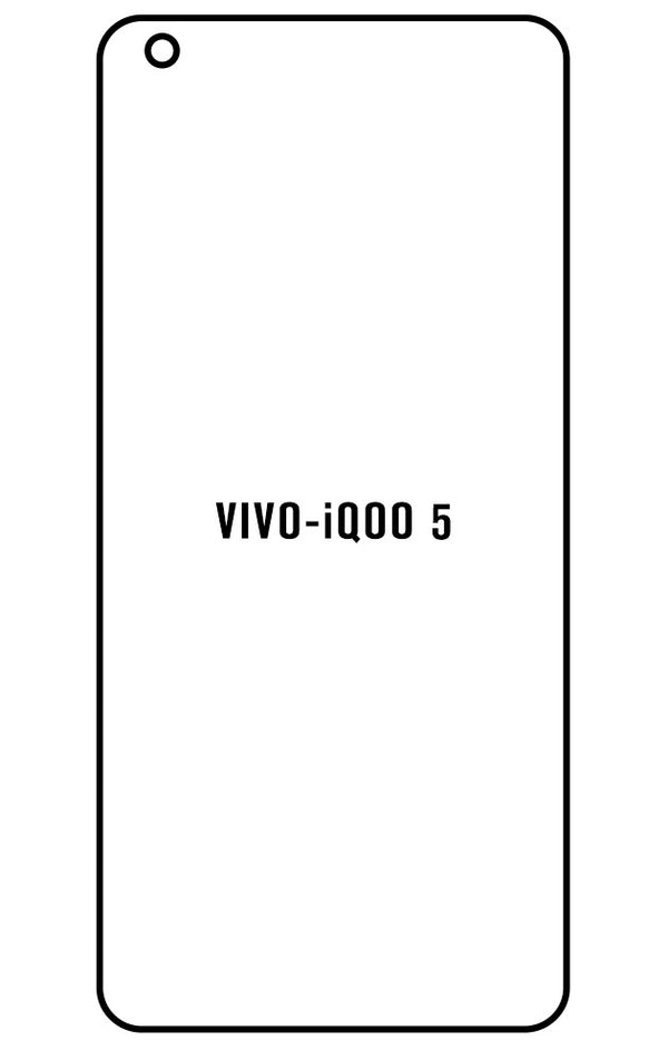 Film hydrogel Vivo iQOO 5 - Film écran anti-casse Hydrogel