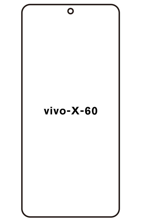 Film hydrogel Vivo X60t - Film écran anti-casse Hydrogel