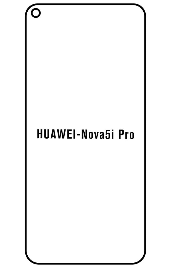 Film hydrogel Huawei Nova5i Pro - Film écran anti-casse Hydrogel