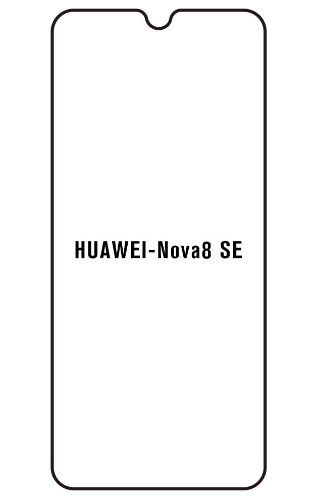 Film hydrogel Huawei Nova8 SE - Film écran anti-casse Hydrogel