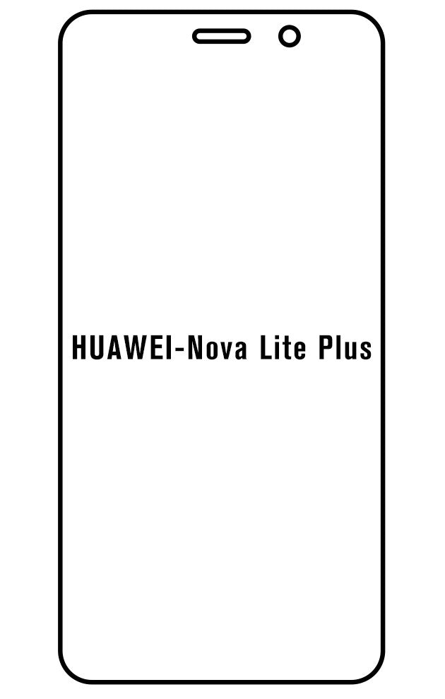 Film hydrogel Huawei Nova Lite Plus - Film écran anti-casse Hydrogel