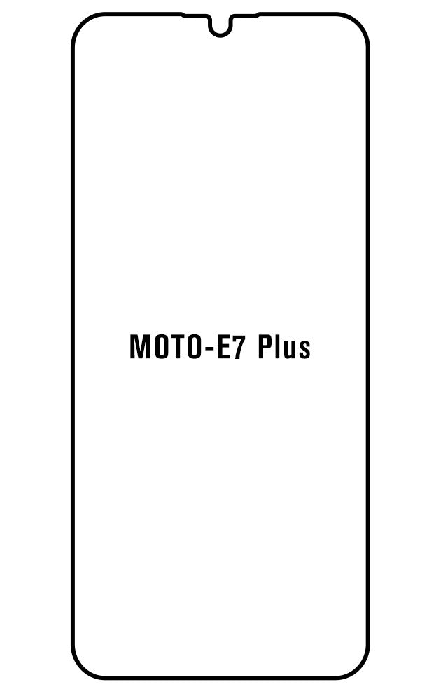 Film hydrogel Motorola E7 Plus - Film écran anti-casse Hydrogel