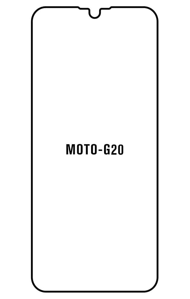 Film hydrogel Motorola G20 - Film écran anti-casse Hydrogel