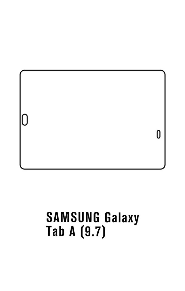 Film hydrogel Samsung Tab A 9.7 SM-T550 - Film écran anti-casse Hydrogel