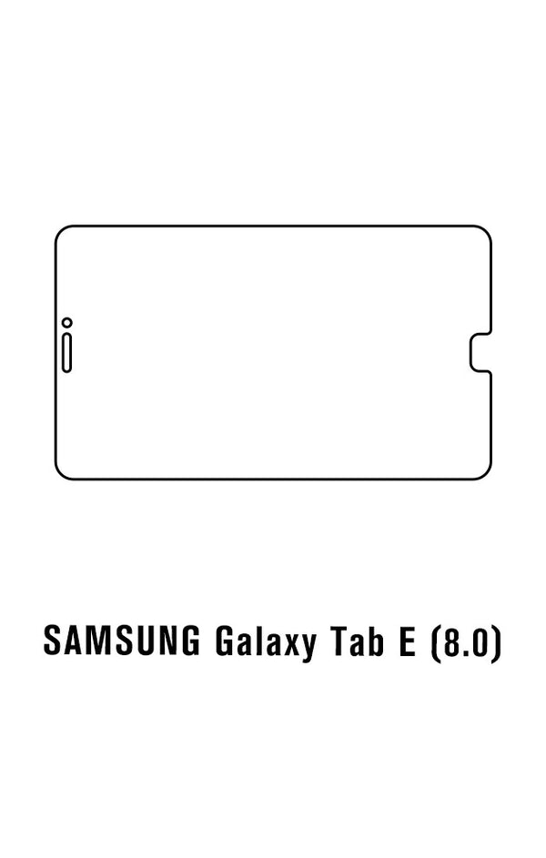 Film hydrogel Samsung Tab E 8.0 SM-T377 - Film écran anti-casse Hydrogel