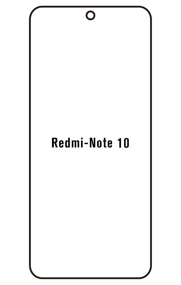Film hydrogel Xiaomi Redmi Note 10 4G - Film écran anti-casse Hydrogel