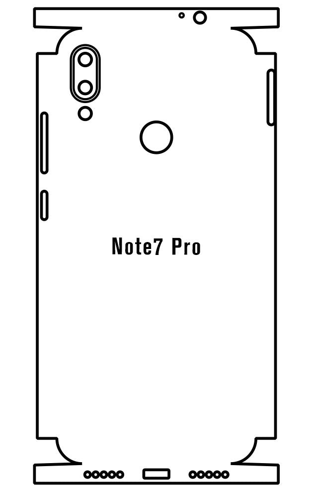 Film hydrogel Xiaomi Redmi Note 7 Pro - Film écran anti-casse Hydrogel