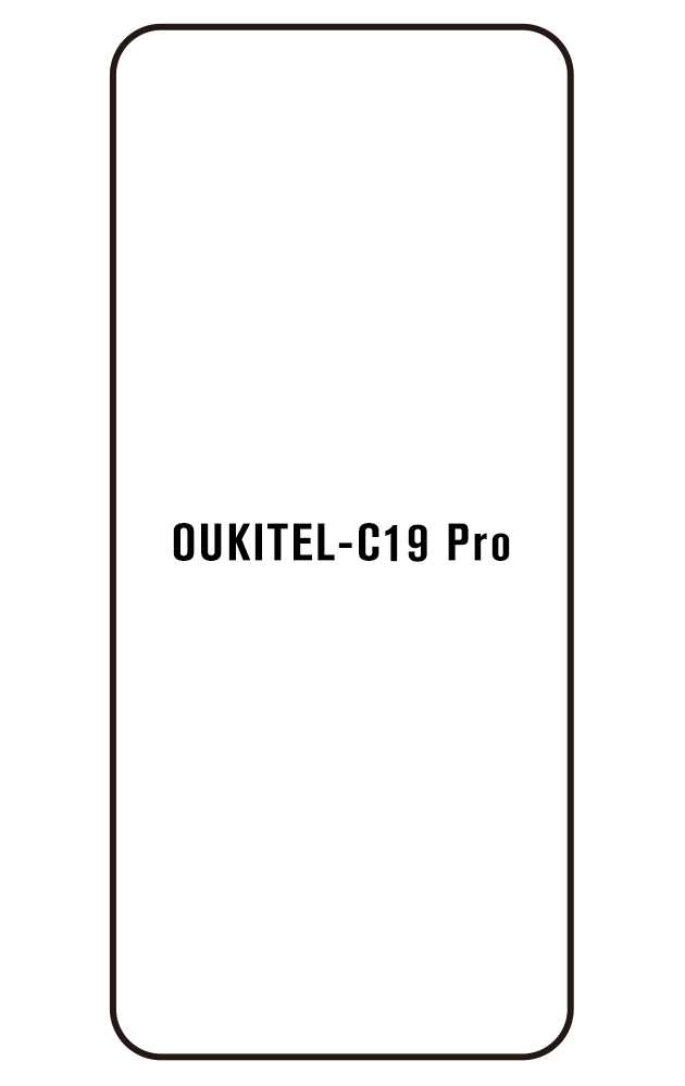 Film hydrogel pour écran Oukitel C19 Pro